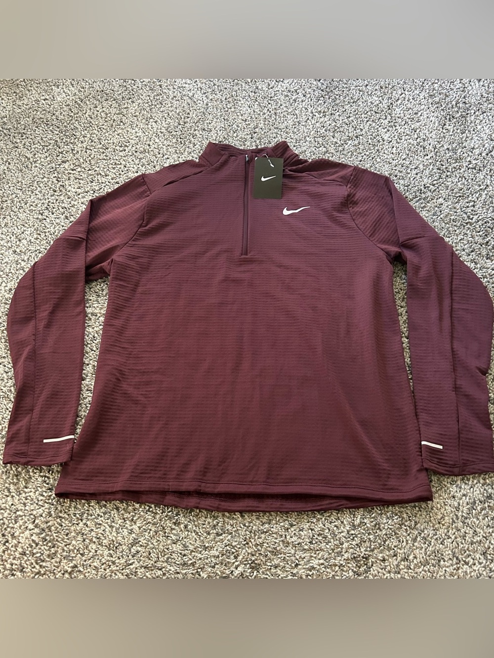 Nike Therma-FIT Element Water-Repel 1/2-Zip Running Top Mens Large FZ1149-652